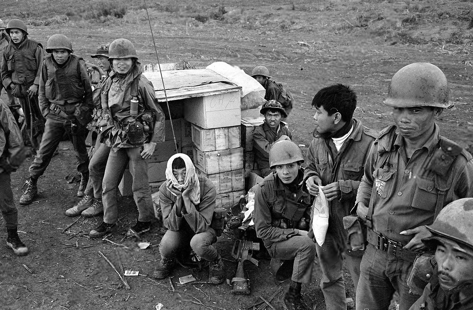 VIETNAM WAR 1972 - South Vietnamese Troops