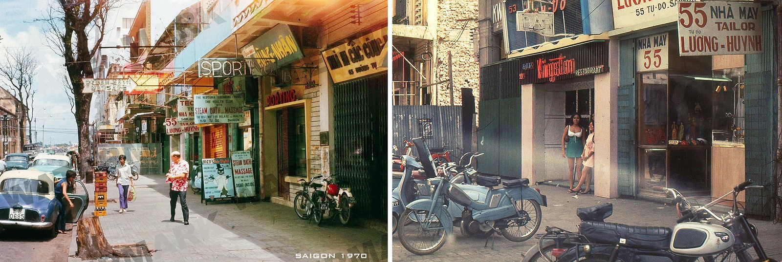 SAIGON 1970 - Tu Do Street - Một đoạn đường Tự Do xưa