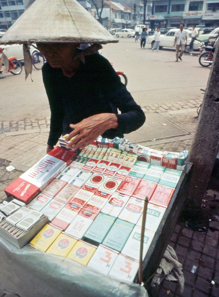 Woman Selling Black Market Cigarettes