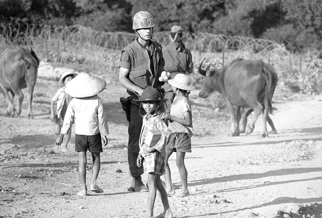 Vietnam War 1968 - Marine Capt. Charles Robb