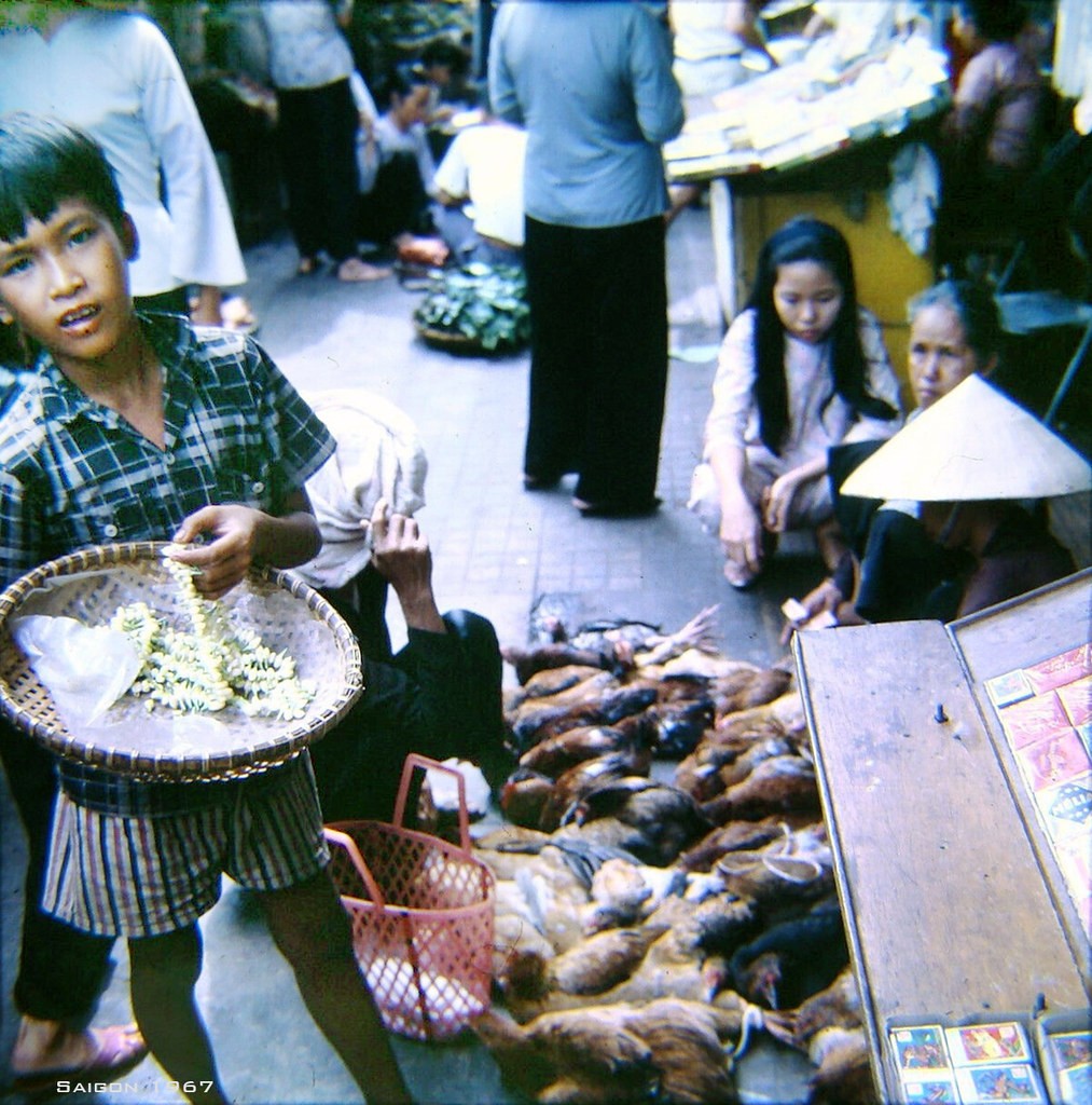 1967 Saigon Street Market
