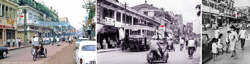 Cholon années 1950 - Rue des Marins, Dong Khanh Avenue