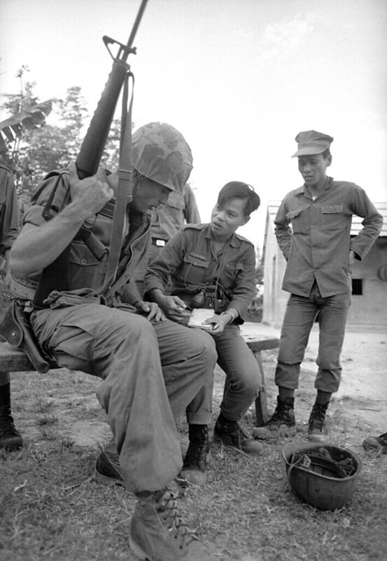 Vietnam War 1968 - Captain Charles S. Robb, President Lyndon B. Johnson&#x27;s son-in-law