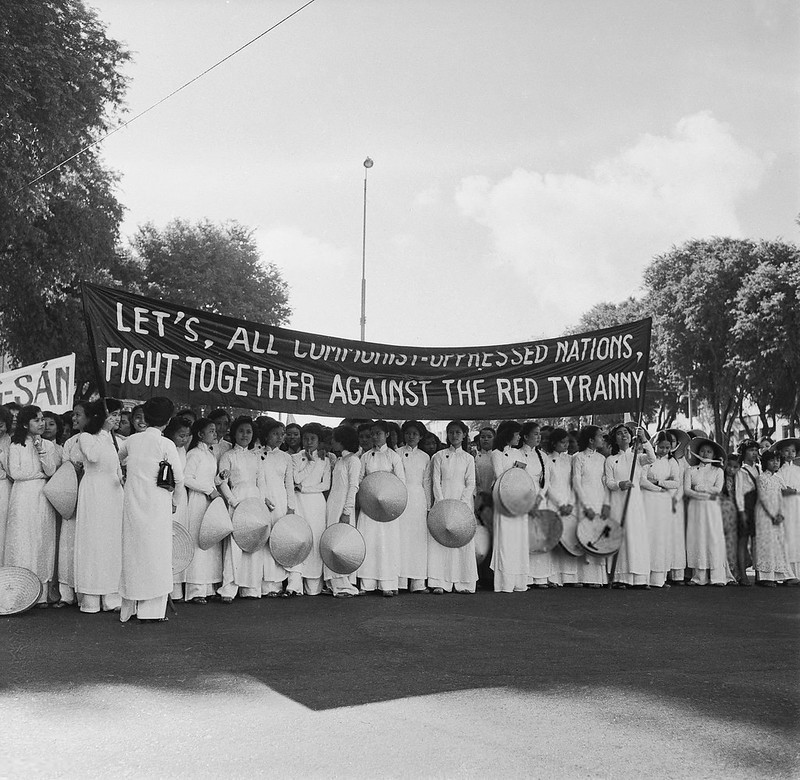 Anti-Communist Demo In Saigon, May 1959