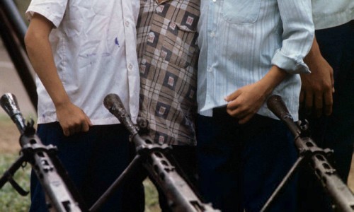 Vietnam War 1972 - Triển lãm vũ khí trên công viên Đống Đa trước Tòa Đô Chánh