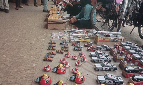 Merchandise Being Sold in Black Market