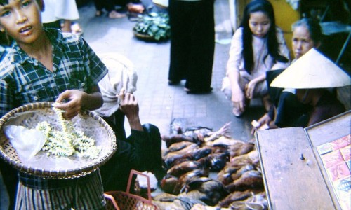 1967 Saigon Street Market