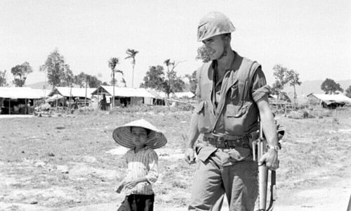 Vietnam War 1968 - Captain Charles S. Robb, President Lyndon B. Johnson&#x27;s son-in-law