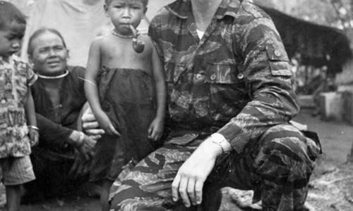 Vietnam War 1965 - Young smoker