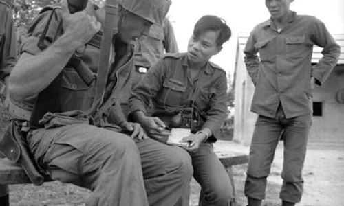 Vietnam War 1968 - Captain Charles S. Robb, President Lyndon B. Johnson&#x27;s son-in-law