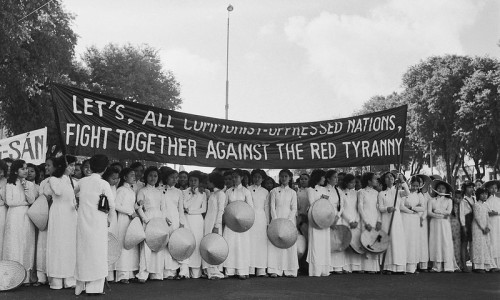 Anti-Communist Demo In Saigon, May 1959