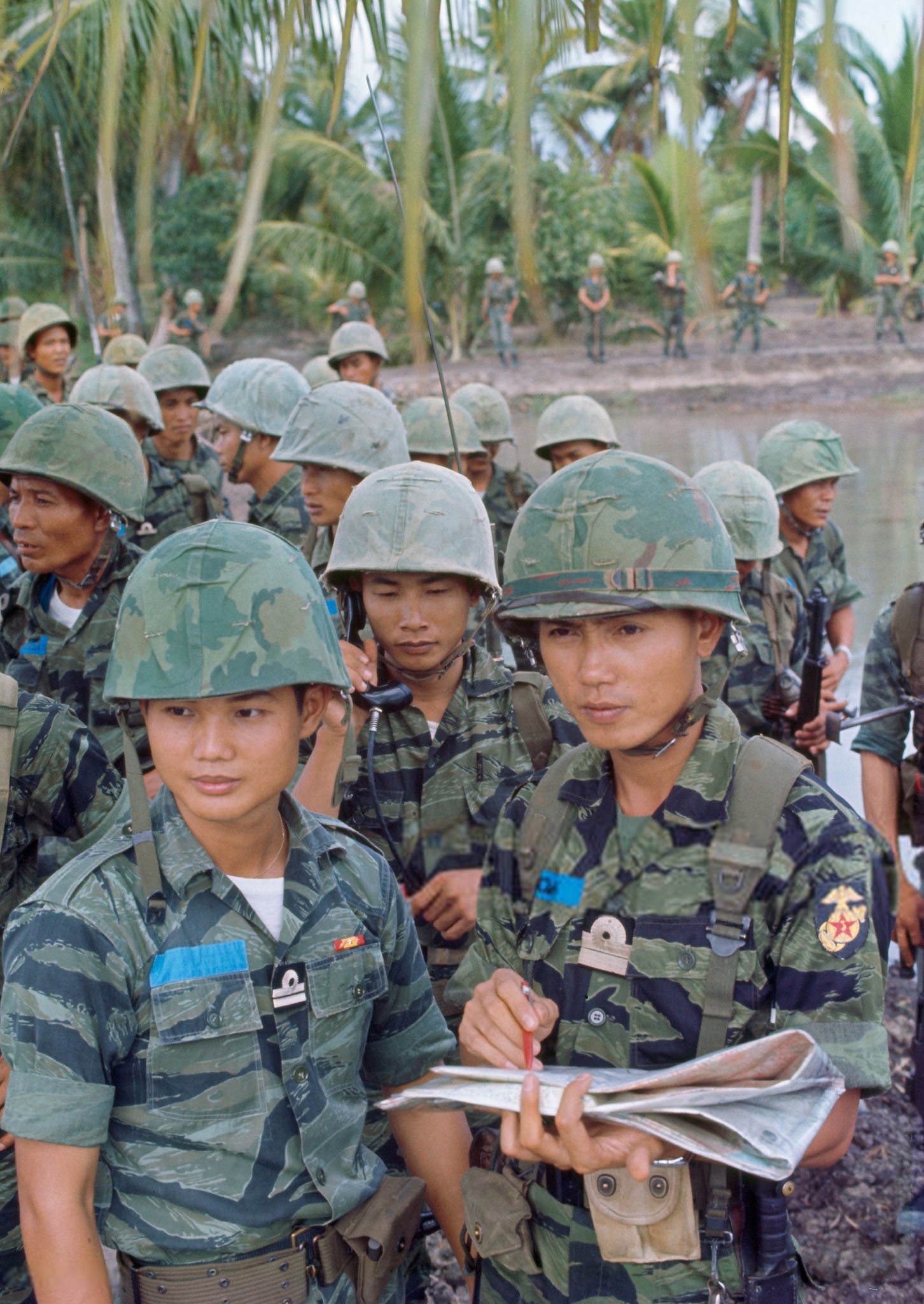 South Vietnamese Army Officer - Vietnam War 1965 - Thiếu tá Tôn Thất Soạn, binh chủng TQLC