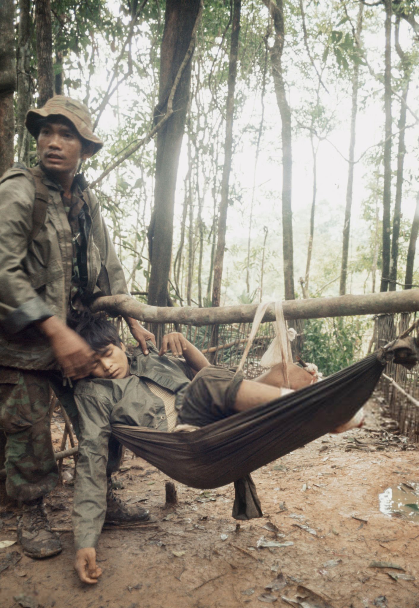 South Vietnamese Troops on Military Manoeuvres