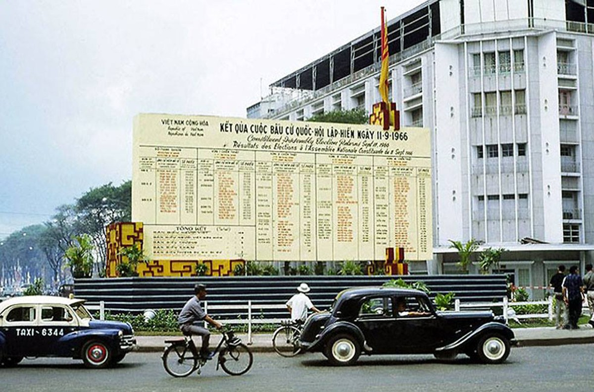 Kết quả cuộc bầu cử Quốc Hội Lập Hiến của Việt Nam Cộng Hòa ngày 11-9-1966.