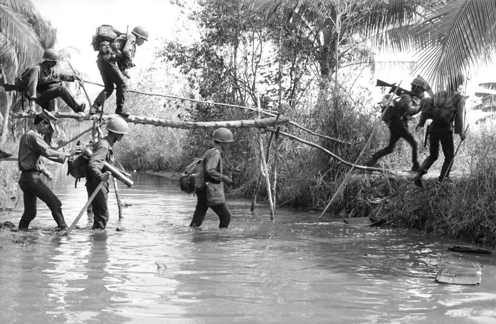 Vietnam War 1969 - Crossing Water