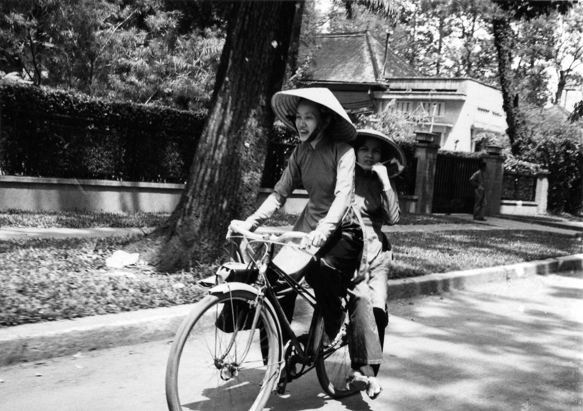 Vietnam War 1966 - CYCLIST IN SAIGON