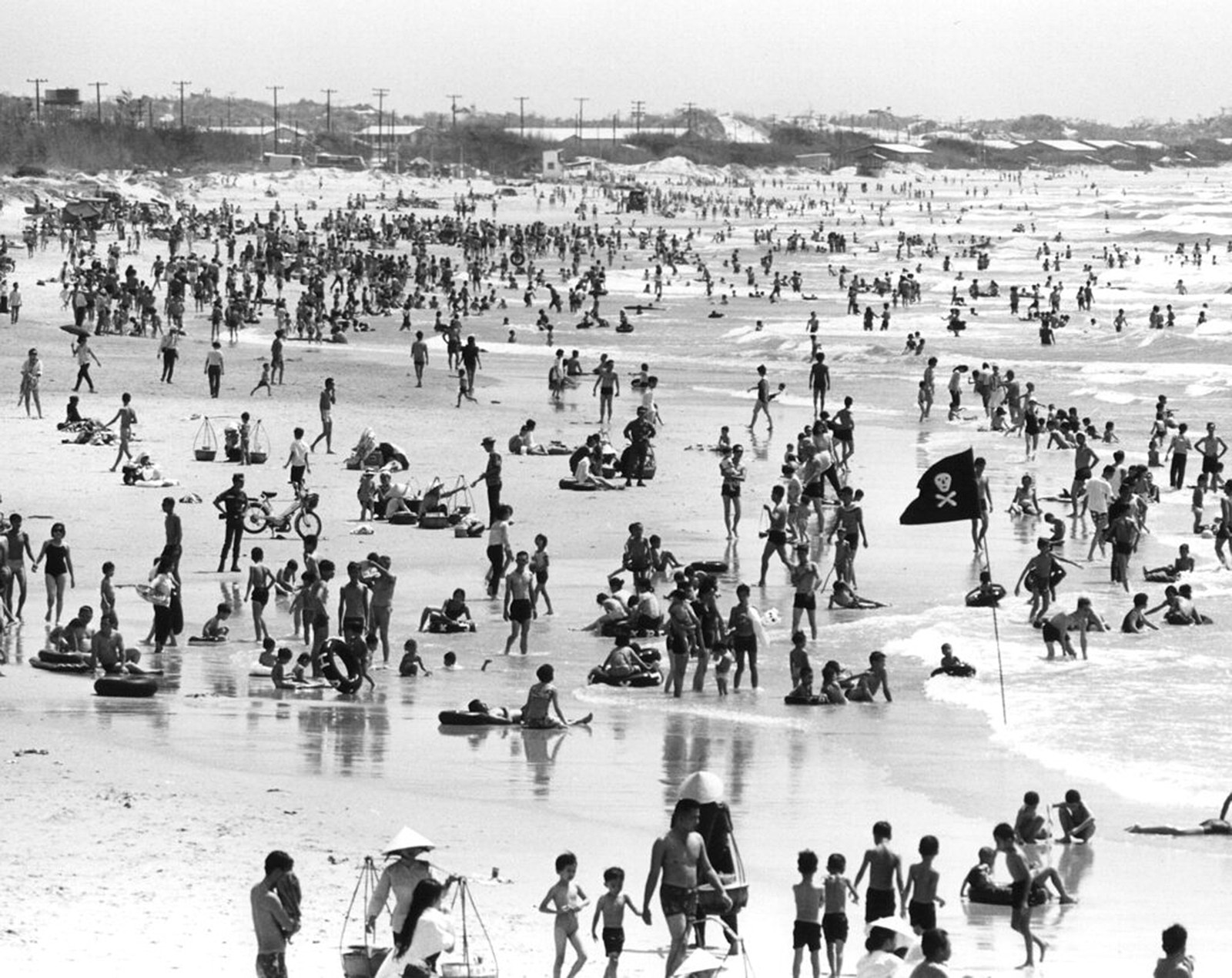 Vietnam War 1969 - Beach Scene Vung Tau