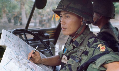 South Vietnamese Army Officer - Vietnam War 1965 - Thiếu tá Tôn Thất Soạn, binh chủng TQLC