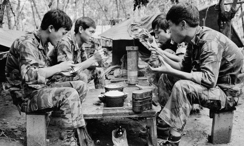 South Vietnamese Troops on Military Manoeuvres 4-1974