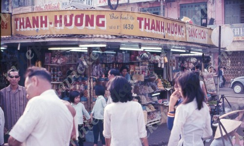 1960&#x27;s Saigon downtown stores shopping