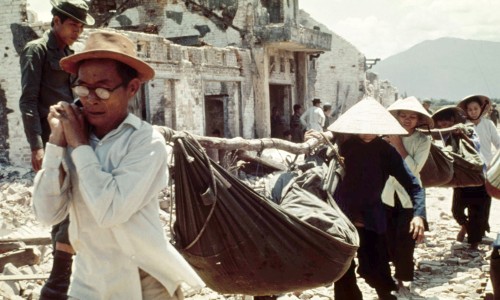 Refugees In South Vietnam 1975