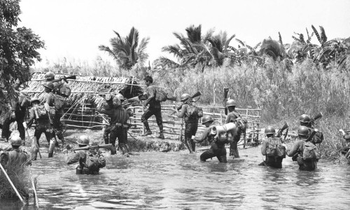 Vietnam War 1969 - Crossing Water
