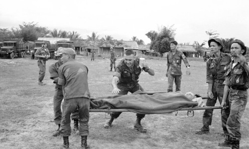 Vietnam War 1964 - Wounded - Bời Lời
