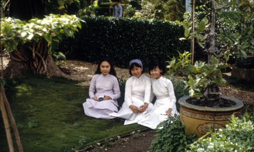 SAIGON 1967 - Botanical gardens
