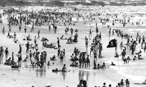 Vietnam War 1969 - Beach Scene Vung Tau