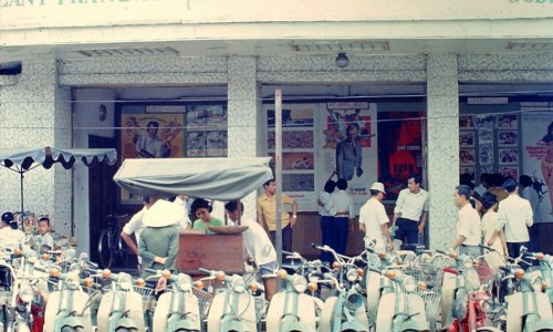 Rạp Vĩnh Lợi trên đường Lê Lợi.