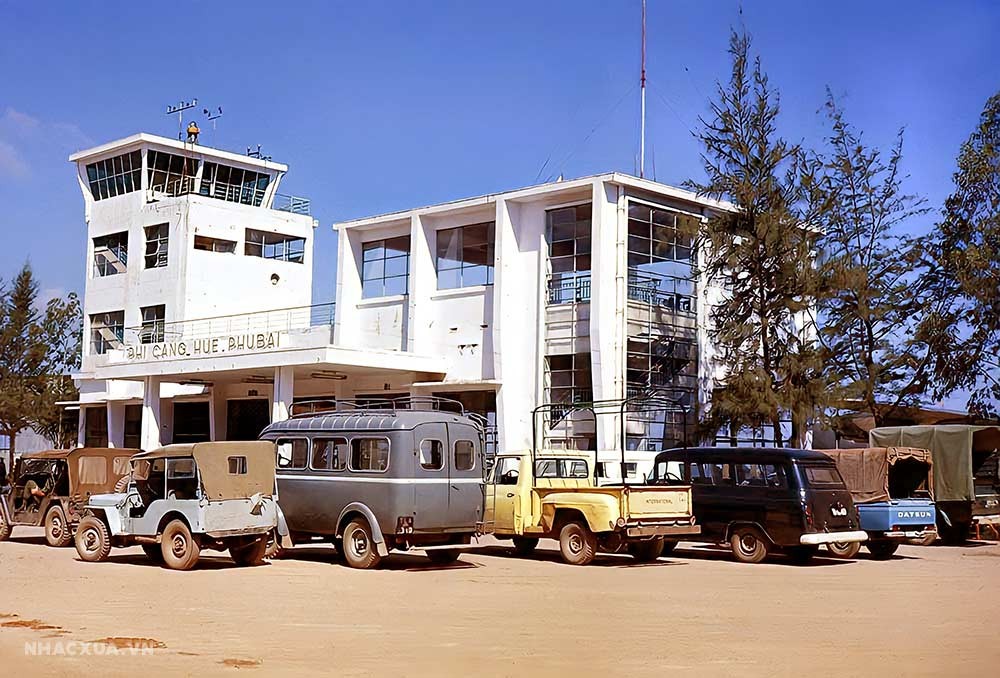 Phi Cảng Phú Bài - Huế năm 1967.
