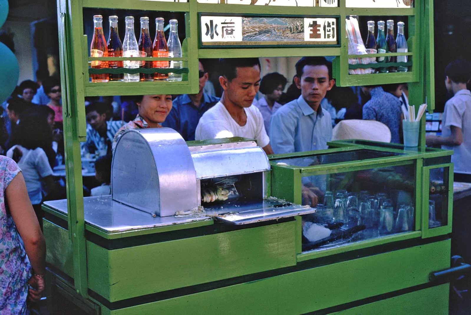 Saigon 1965 by William Fabianic - sugar cane juice