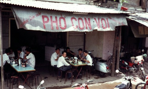Restaurant, Saigon, c.1970 - Phở Con Voi