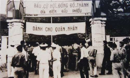 Trường Văn Hóa Quân Đội trên đường Thống Nhất