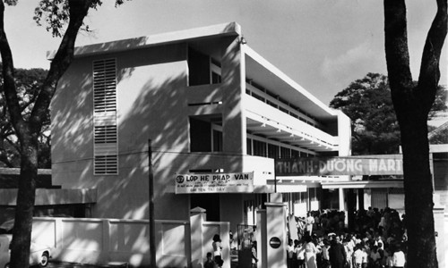 Saigon 1968 - St Martin's Parish School on Hong Thap Tu St