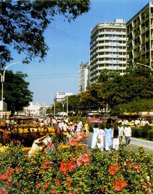 Tết xưa , chợ hoa Sài Gòn 6