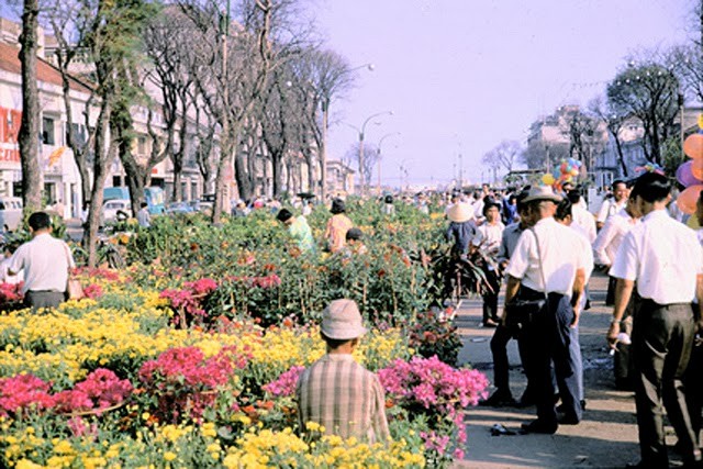 Tết xưa , chợ hoa Sài Gòn 29