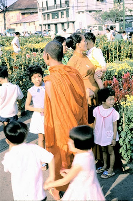 Tết xưa , chợ hoa Sài Gòn 30