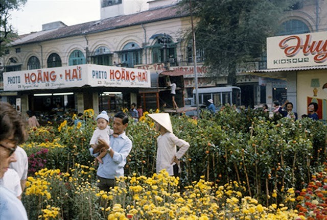 Tết xưa , chợ hoa Sài Gòn 37