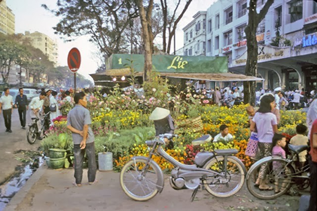 Tết xưa , chợ hoa Sài Gòn 44