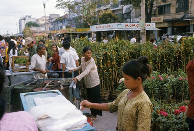 Tết xưa , chợ hoa Sài Gòn 36