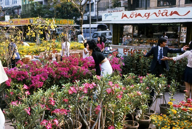 Tết xưa , chợ hoa Sài Gòn 38