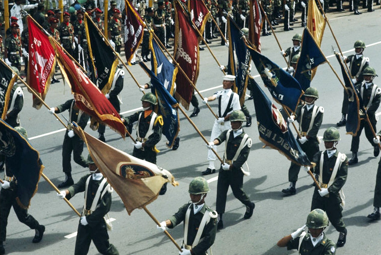 Saigon 1971 - National Day. Photo by Bruno Barbey