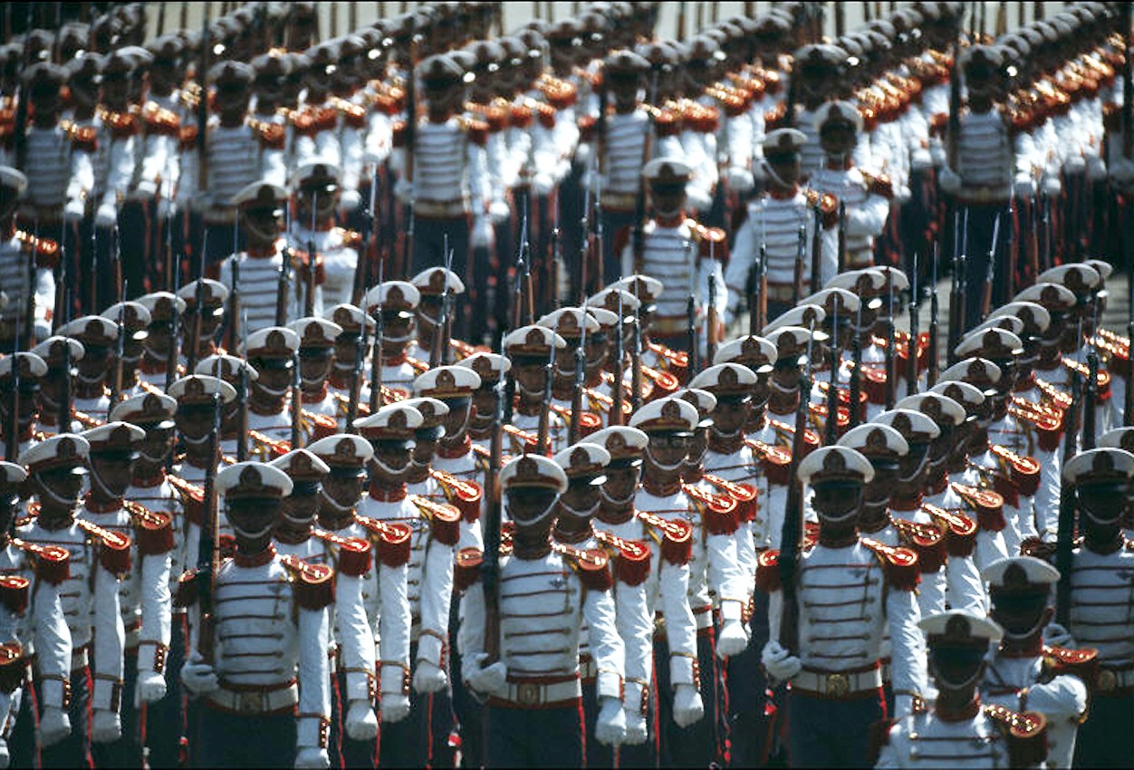 Saigon 1971 - National Day. Photo by Bruno Barbey