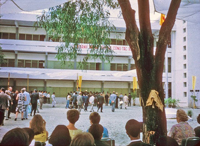 Lễ khánh thành trường Công tác Xã hội tại Sài Gòn - Dedication - School of Social Work in Saigon, 1971