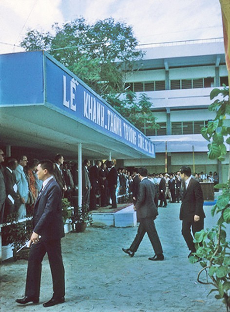 Saigon 1971 - Lễ khánh thành Trường Công tác Xã hội 4