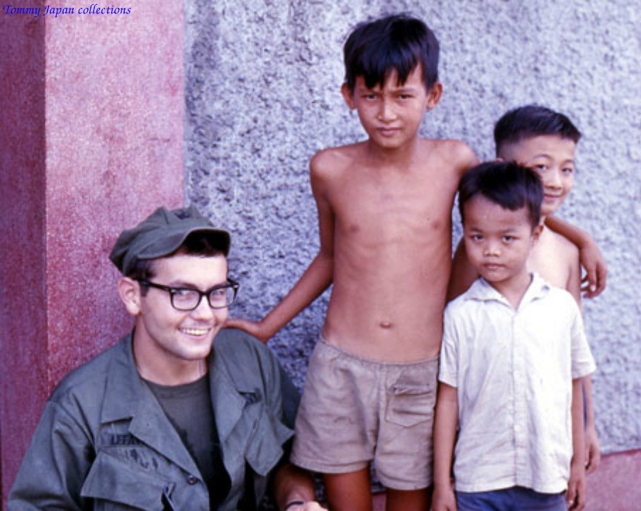 Many Eurasian street children in Saigon at the time 1969 - Photo by Tom Lefavour