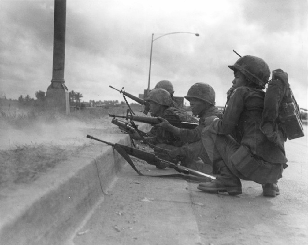 Saigon 1968 - Newport Bridge - Photo by  Douglas Pike Collection