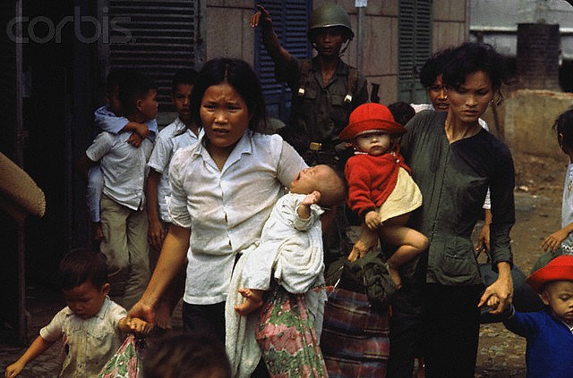 Cảnh chạy loạn ở Chợ Lớn, ngày 7 tháng 5 năm 1968