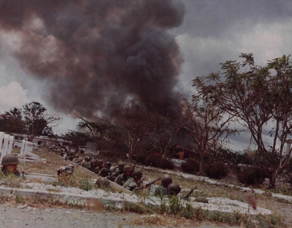 ARVN TROOPS REPEL NVA/VC ATTACK ON SAIGON 1968. source: fold3.com